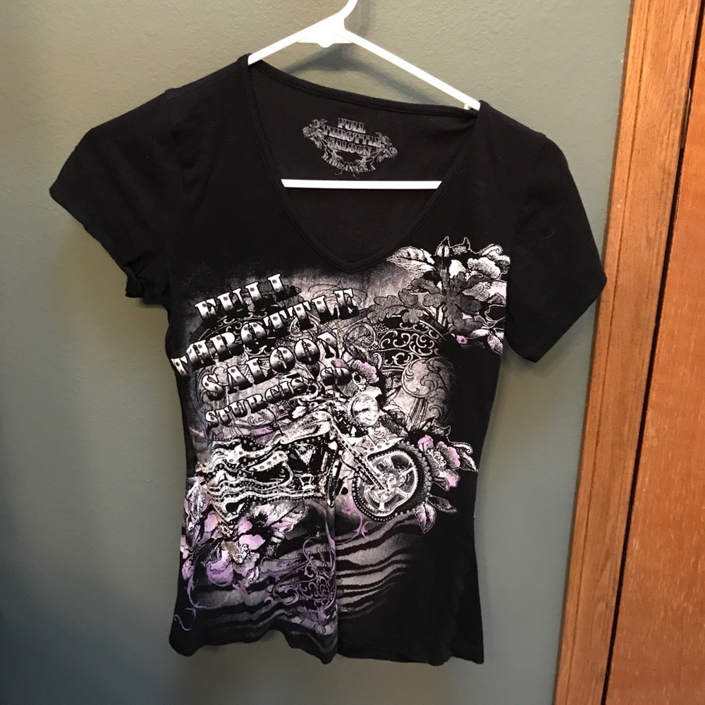 Full throttle saloon t-shirt