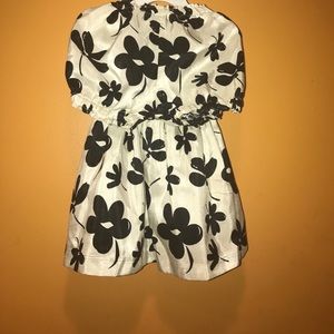 Girls dress with dress short ( two piece set )