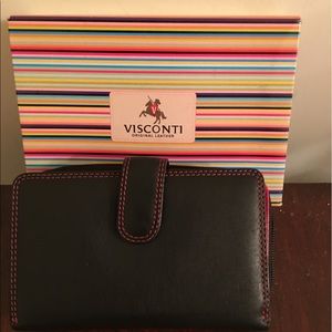 Visconti Leather Wallet