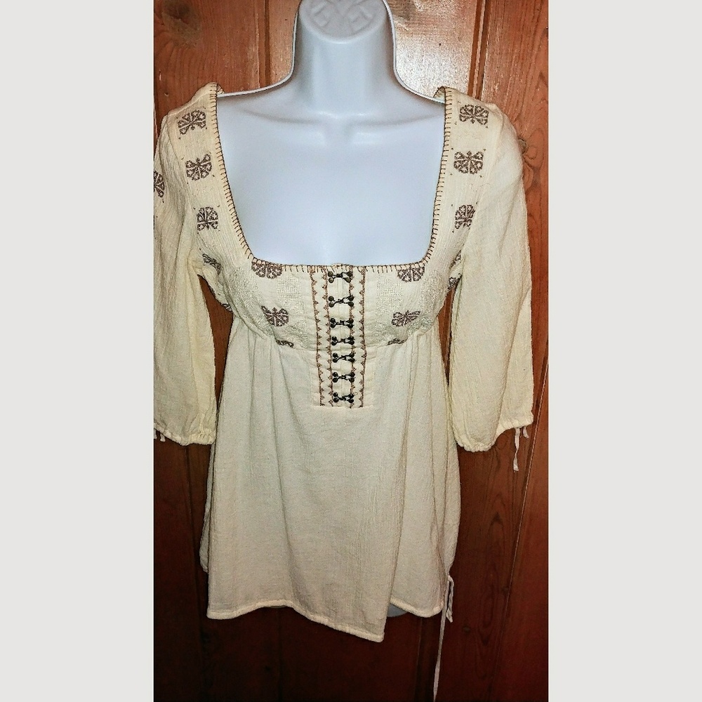 🍃Free people boho top size small