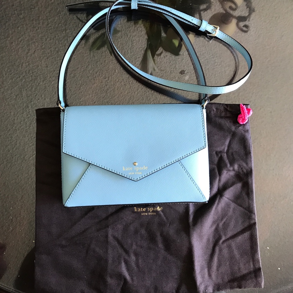 Kate Spade purse (Celeste blue)