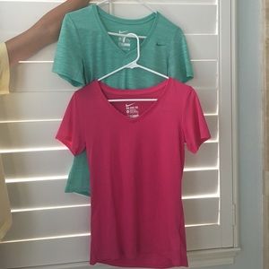 Two Nike tops!!!