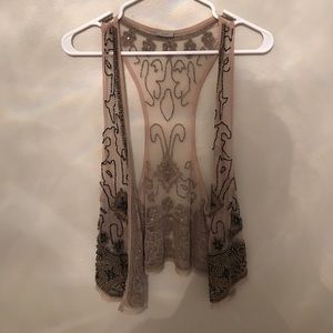 beaded vest