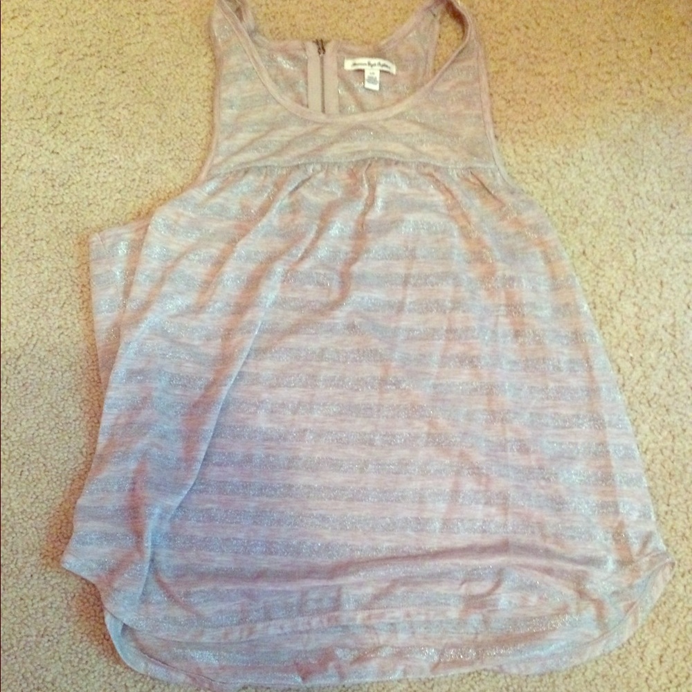 A&E striped tank - Picture 1 of 1