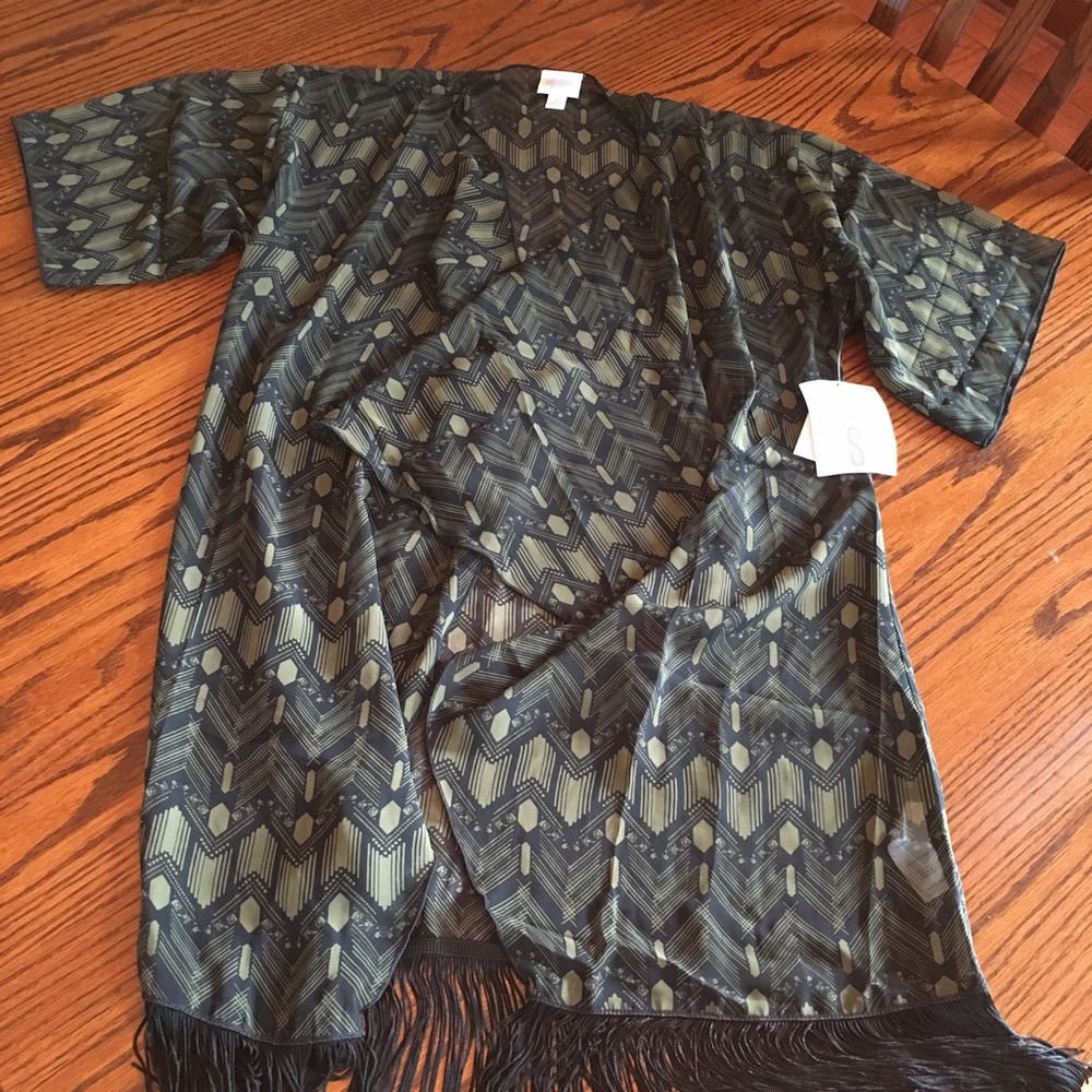 Lularoe S Monroe Kimono BNWT