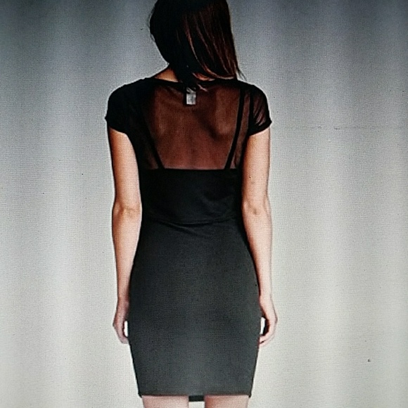 LAST ONE! Two-Piece Red Black Embroidered Dress - Picture 4 of 7