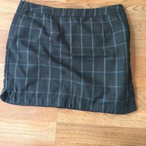 Plaid Gap Mini skirt