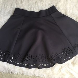 High waisted skirt!