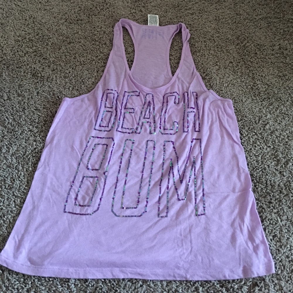 Lavender PINK muscle tee