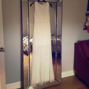 Simple wedding dress