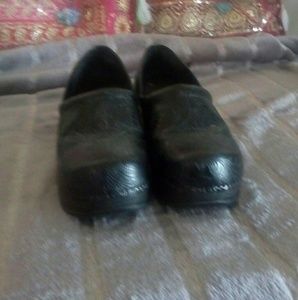 Black clogs