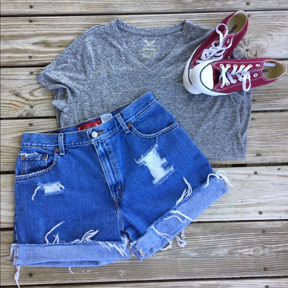 Levi's Pants - Vintage Levi's High Waisted Shorts