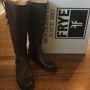 Graphite Frye Jayden Knee High boots