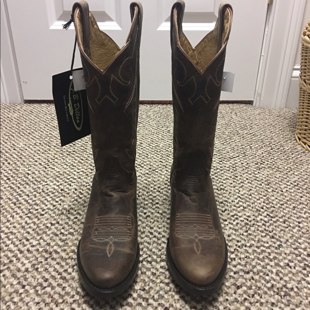 new Authentic leather cowboy boots from Nashville - Picture 1 of 4