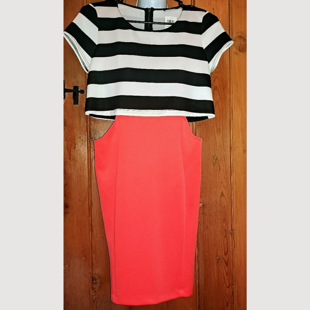 ✨Multi color midi dress