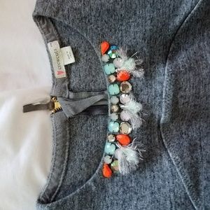 Gray J.Crew Dress