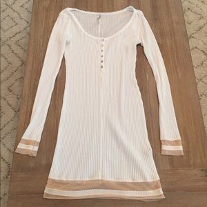 Free People 🌻 mesh sleeve top