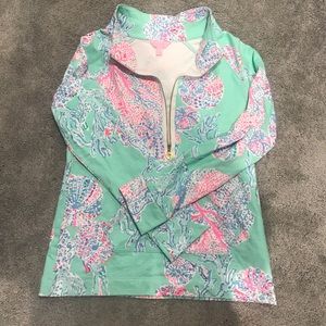 Lilly Pullitzer - Half Zip Up - Summer colors!!