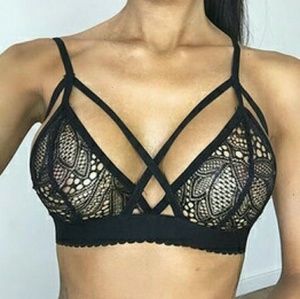 Sheer Lace Bralette! ♡