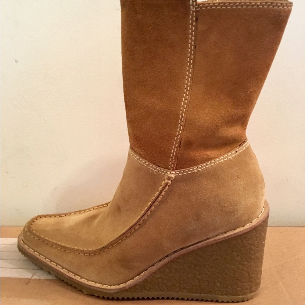 Steve Madden leather Whiskey boots size 9.5B
