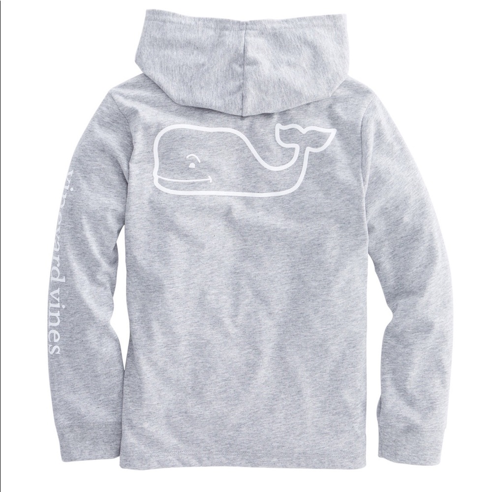 NWT Vineyard Vines Long-Sleeve Whale Hoodie Tee