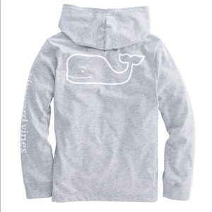 NWT Vineyard Vines Long-Sleeve Whale Hoodie Tee