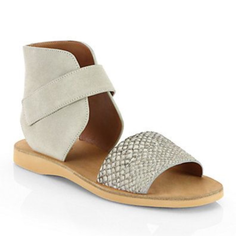 Vince snakeskin sandals