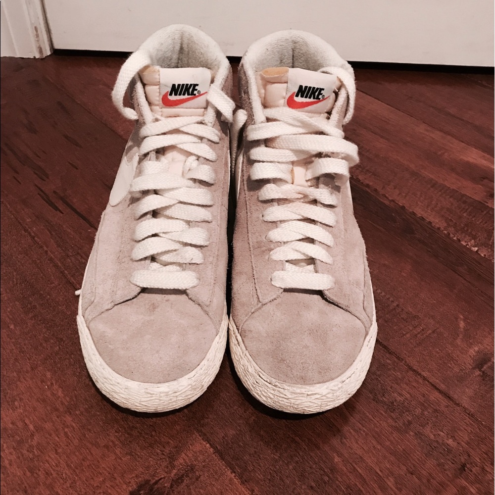 Nike high top vintage blazers