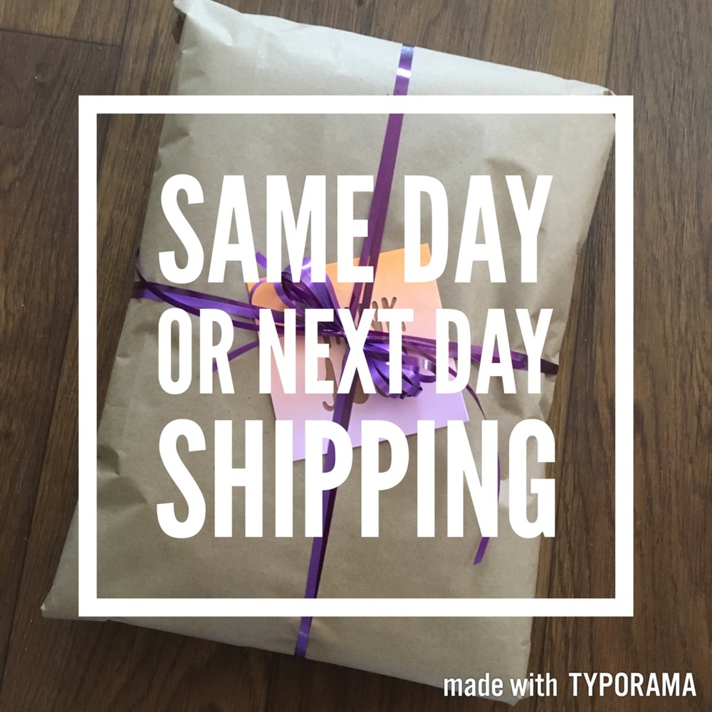 FAST SHIPPING! 🛍📦💌