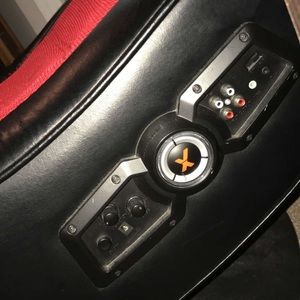 x-rocker gaming chair with speaker