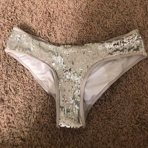 cheeky sequin bottoms