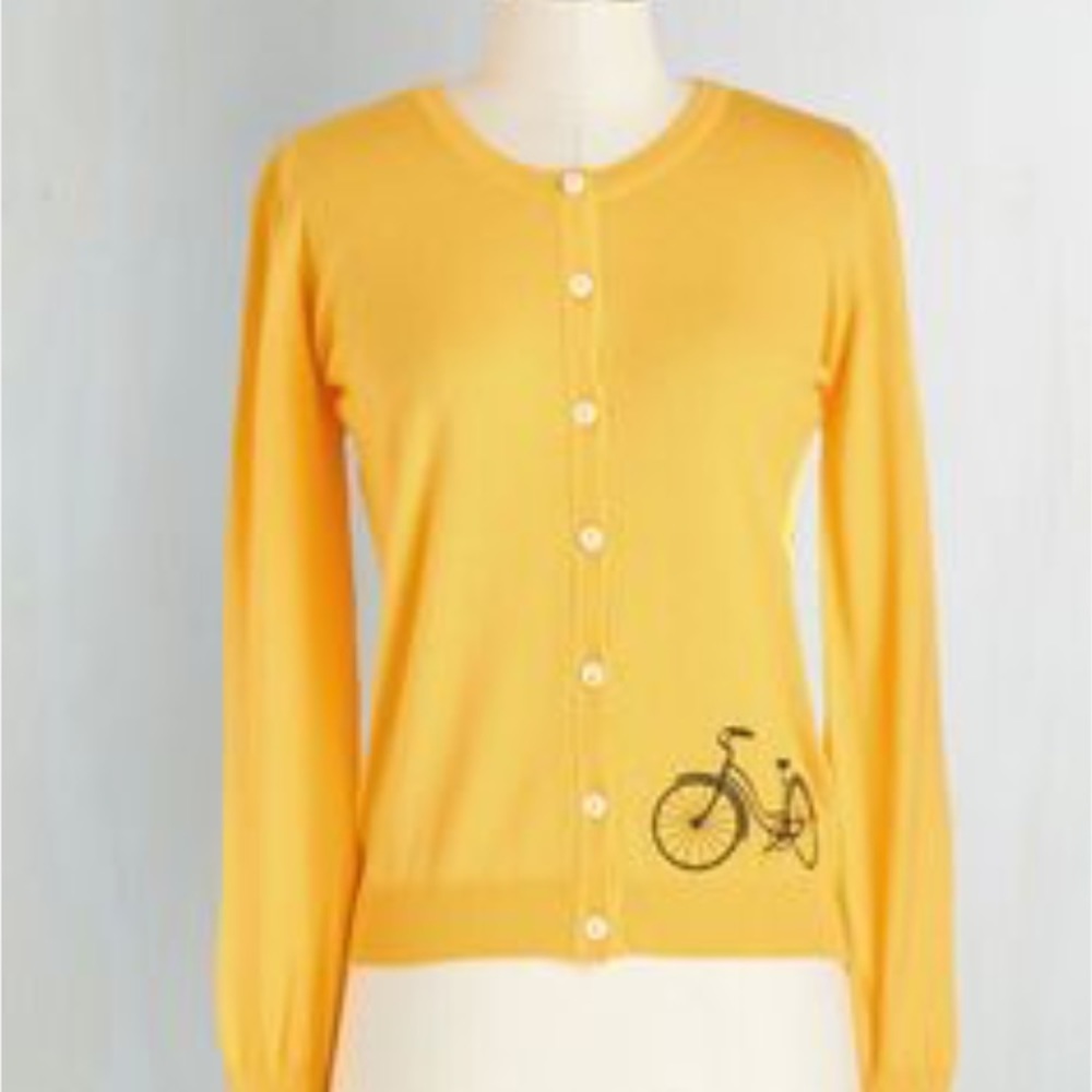 ModCloth Bicycle Education Cardigan