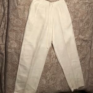 Vintage White linen pants ☀️