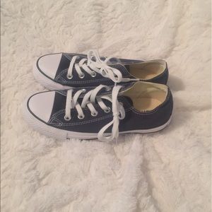Navy brand new converse