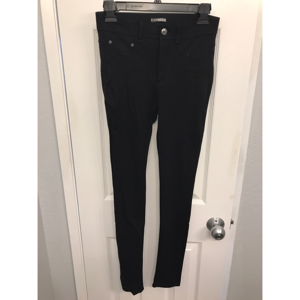 High rise black leggings