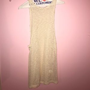 Sheer Tank Top/Cover Up