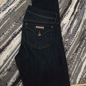 Hudson jeans, dark wash, worn about once