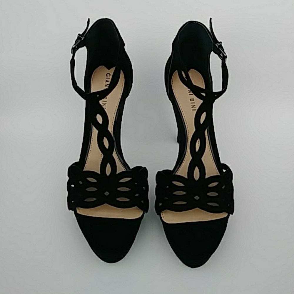 NIB 👠Gianni Bini black suede heels 👠 Never worn - Picture 1 of 10