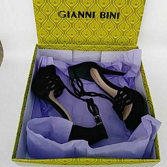 NIB 👠Gianni Bini black suede heels 👠 Never worn - Picture 8 of 10