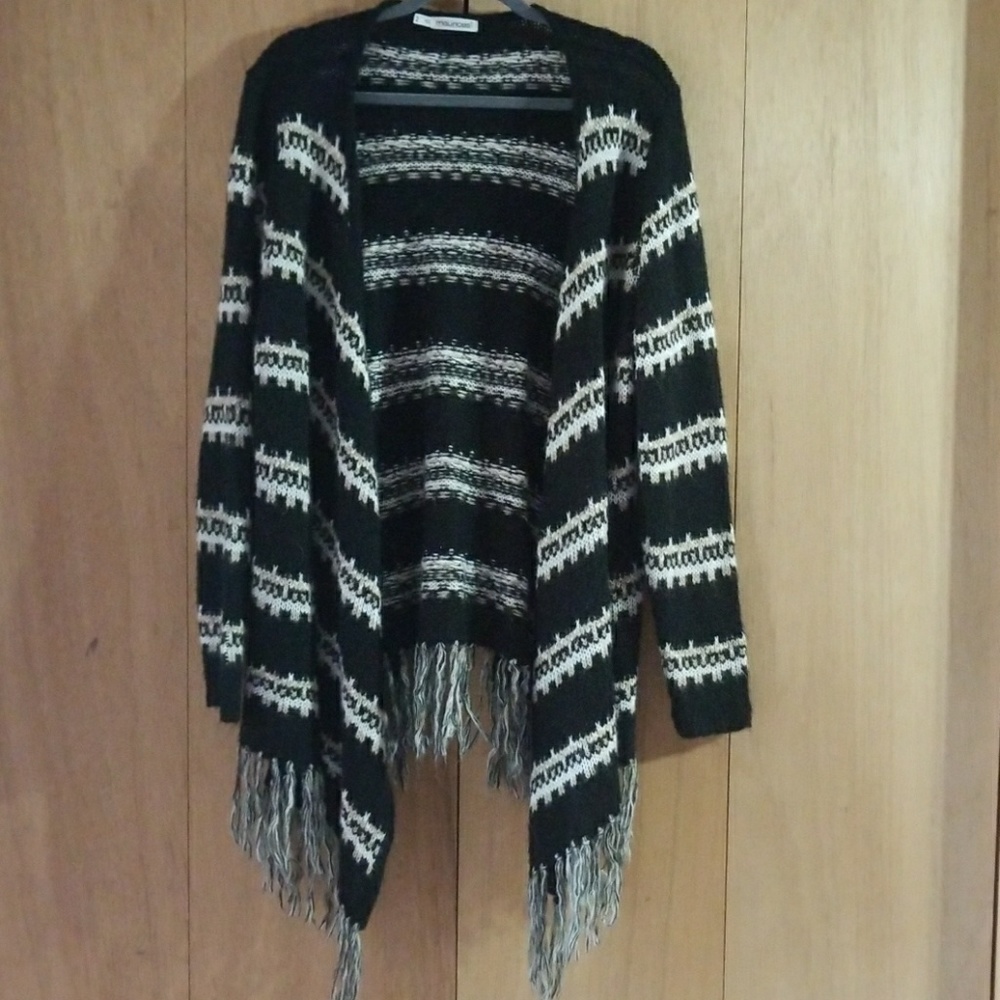 Fringe cardigan