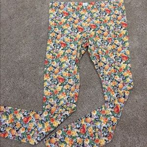 Floral leggings