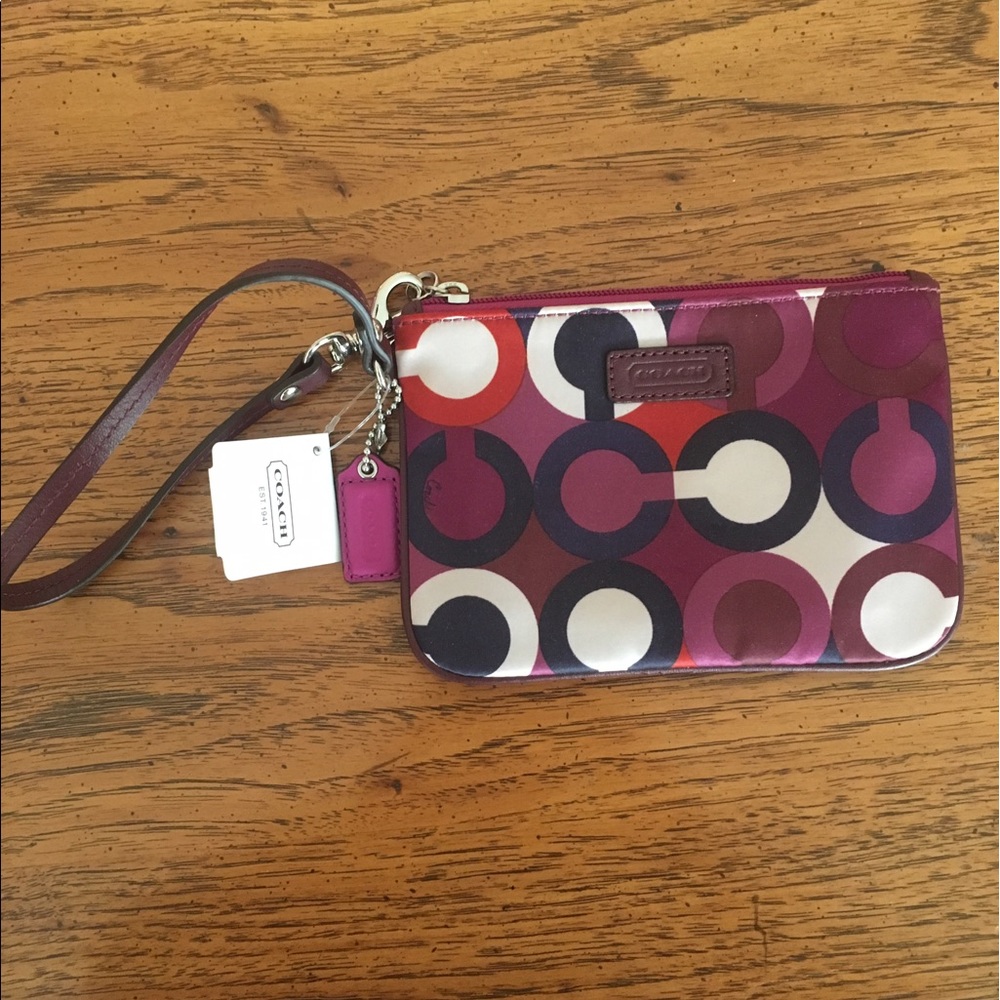 NWT Coach Wristlet
