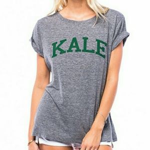 KALE Grey Tee Modern Lux