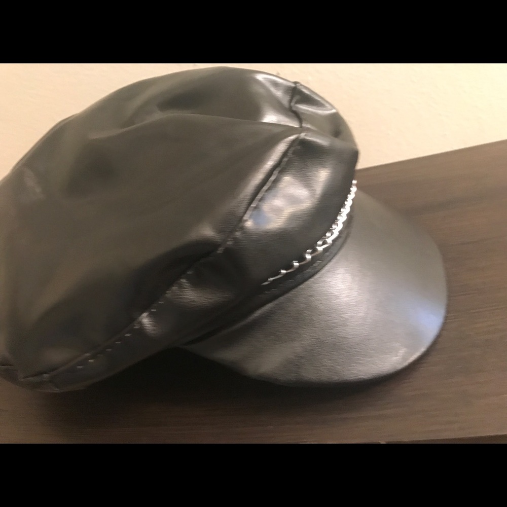 Vintage Black 80s Hat