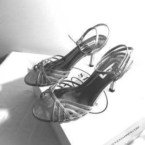 Steve Madden Ivette Pewter Sandal