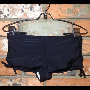 Delias Cheeky Short Bottom Swim Sz Med Side Bow