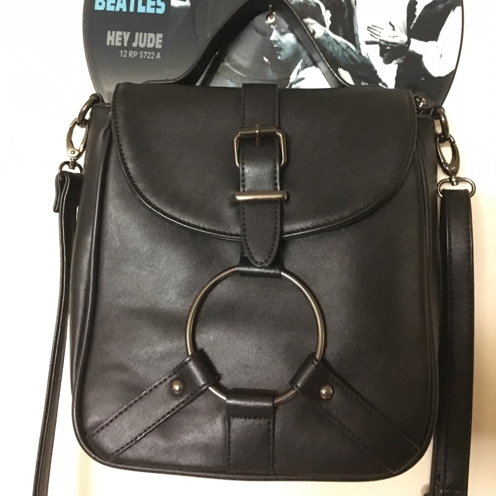 Black cross body bag