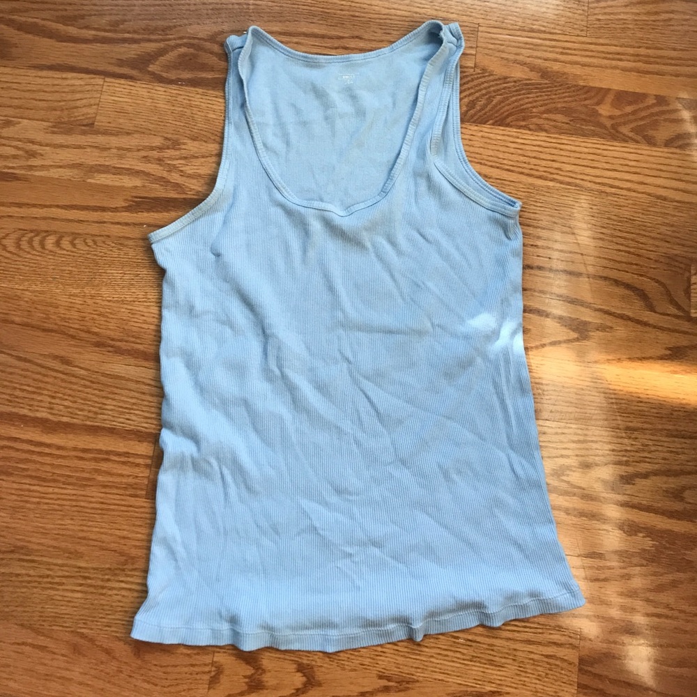 Blue tank