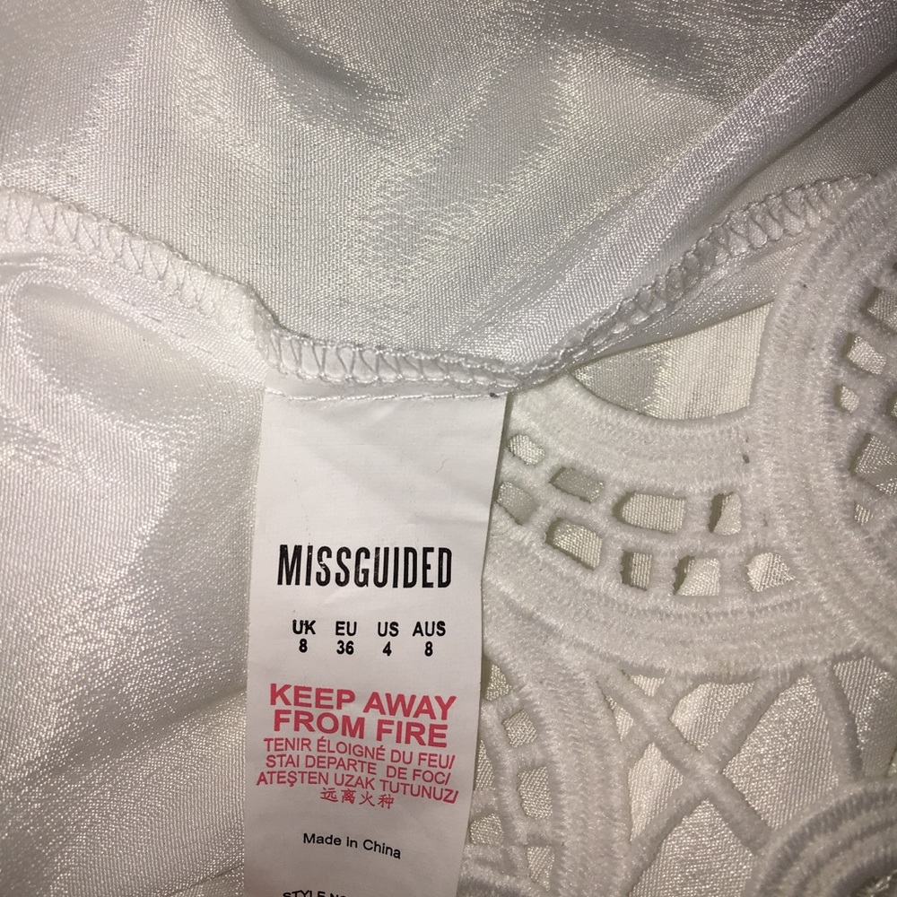 New without tags Missguided crochet lace dress - Picture 5 of 5
