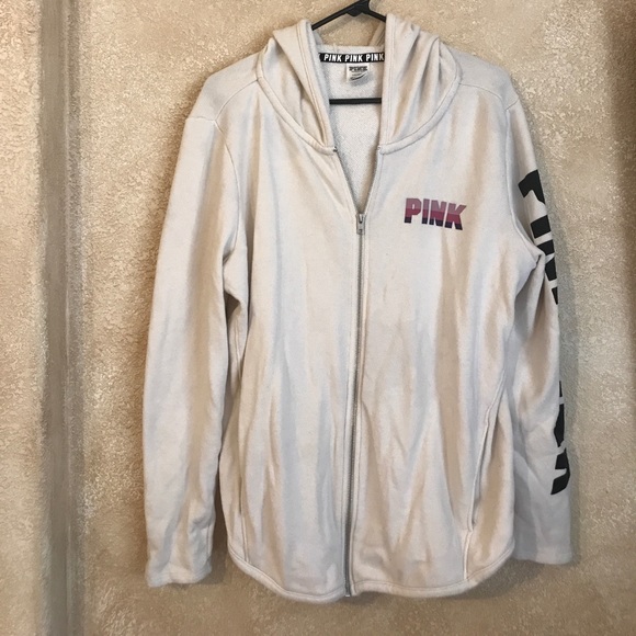 PINK Victoria's Secret Jackets & Blazers - PINK Victoria's Secret zip up hoodie